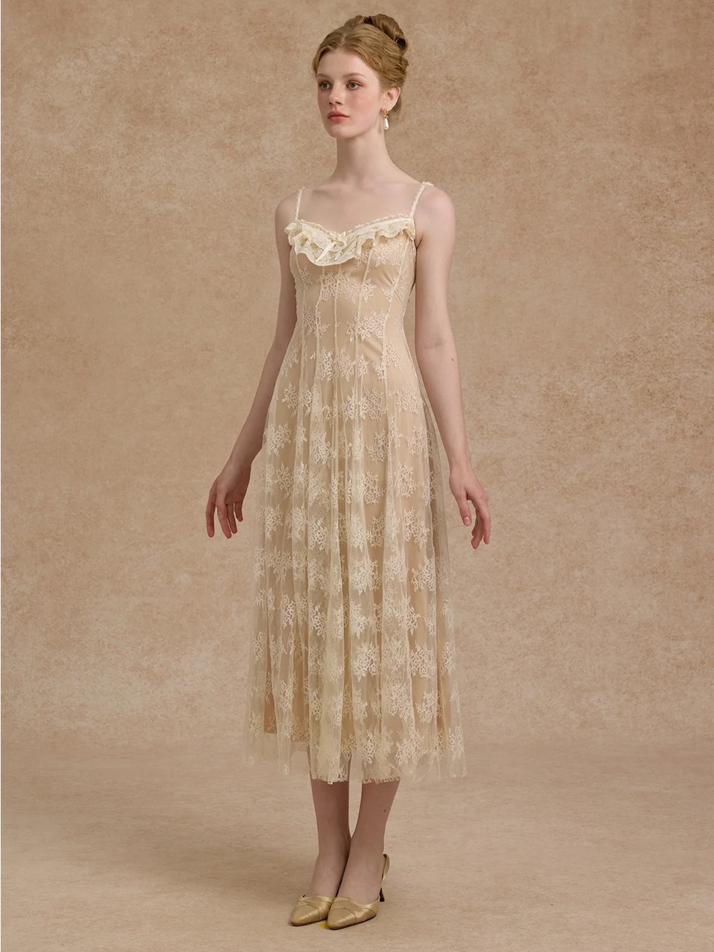 LaceMade “Lace Bouquet Dress” size S - Picture 2 of 8